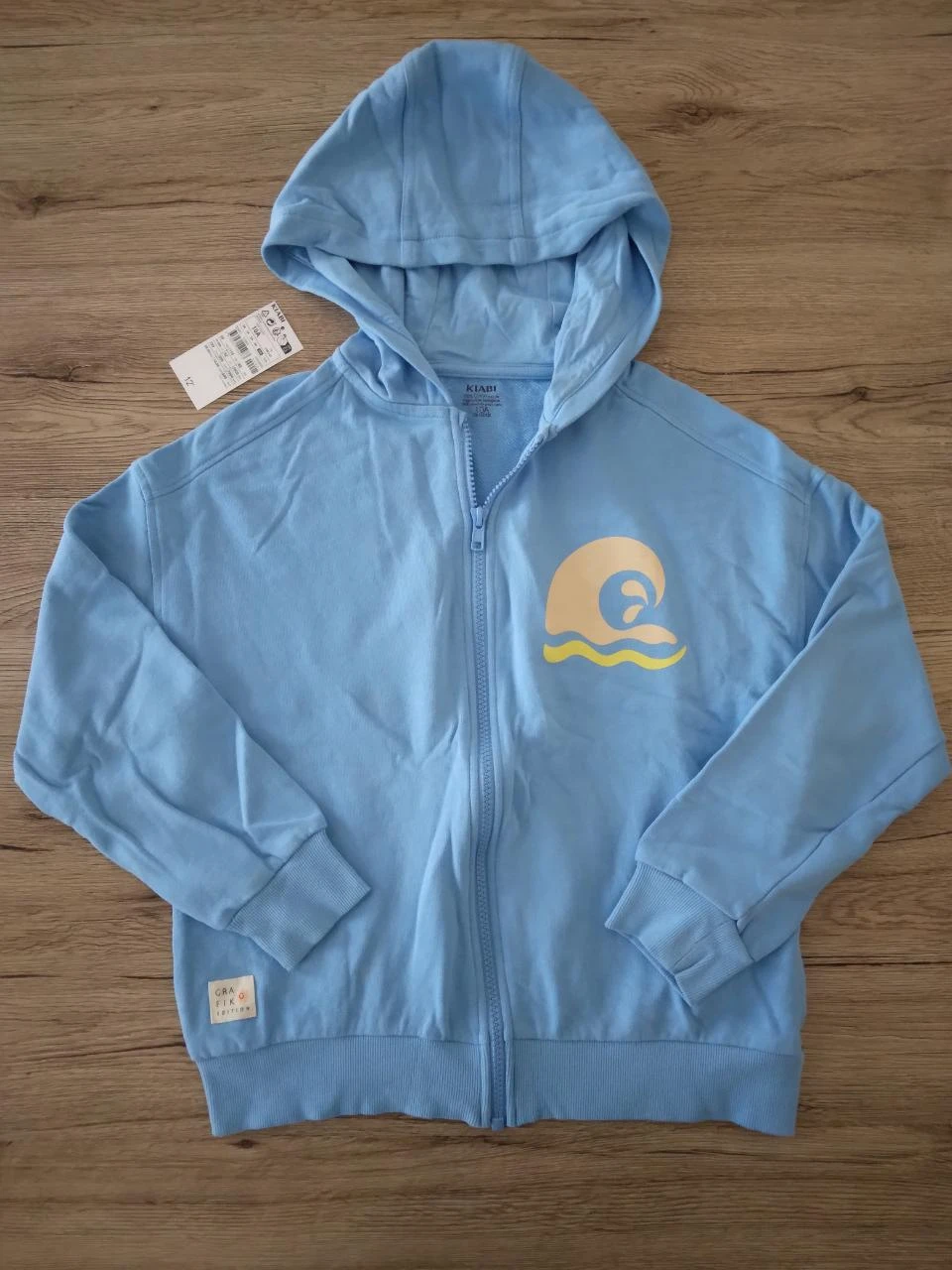 Sweat zip à capuche 10 ans neuf